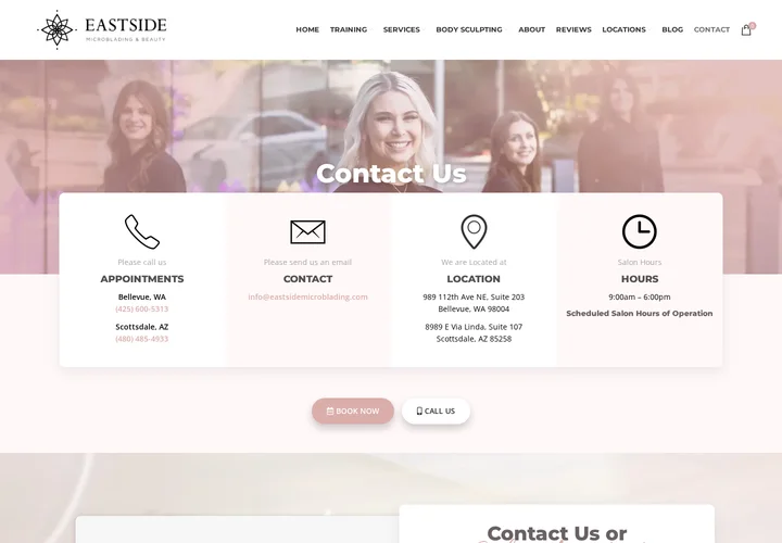 Original Eastside Booking & guidance page, September 24, 2026