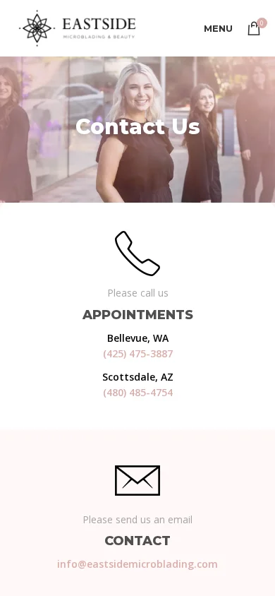 Booking & guidance, before mobile layout