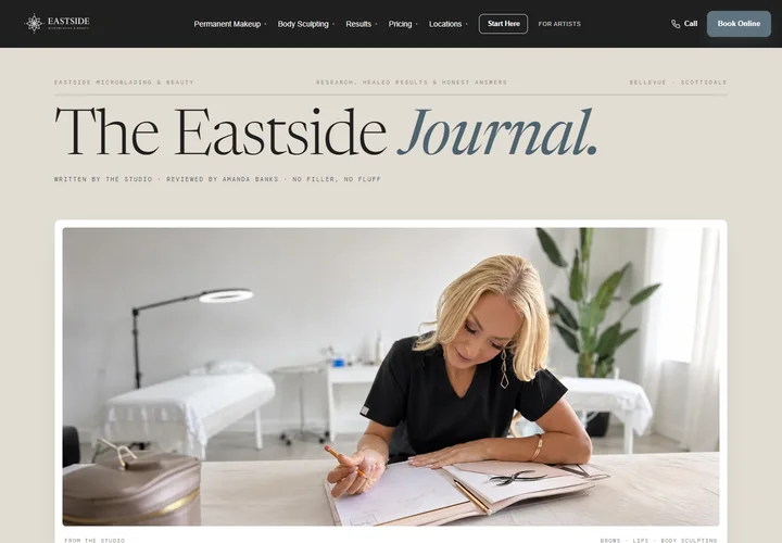 Redesigned Eastside The Journal page, September 25, 2026
