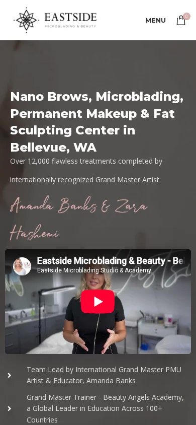Microblading, before mobile layout